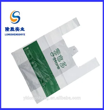 biodegradable shopping plastic bag