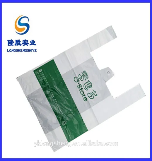 biodegradable shopping plastic bag