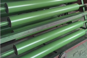 spray ptfe steel roller