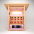Hemlock do Canadá Sauna de infravermelho Double Far