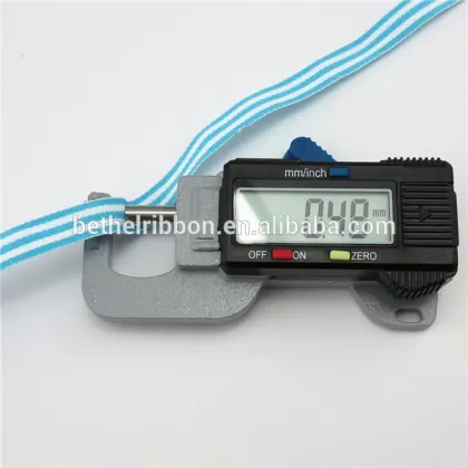 China facroty stripe material best price expressions ribbon