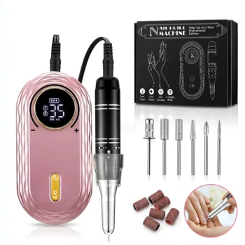 Top Selling Cordless 35000RPM Electric Nail Drill Machines: Portable and High-Powered Solutions