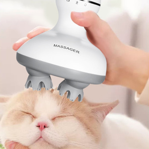 Cat Scalp Massager Handheld Pet Massager