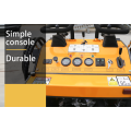 Radfahrt auf Mini Tracked Skid Steer Loader