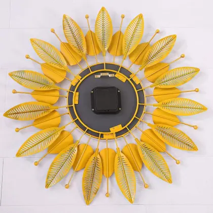 Luxury Crystal Bohemian Style Metal Modern Wall Clock