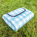 Plaid printed waterproof picnic mat