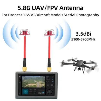 5.8GHz Four Leaf Clover FPV Drone Antenna