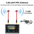 Antena para drones FPV con trébol de cuatro hojas de 5,8 GHz