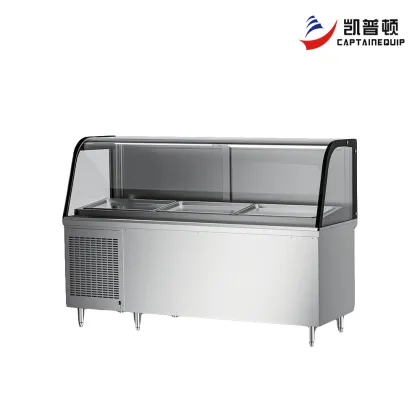 Cold dish display cabinet