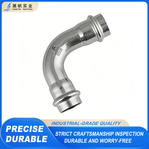 Boru Sistemleri için Paslanmaz Çelik 90 Derece Dirsek