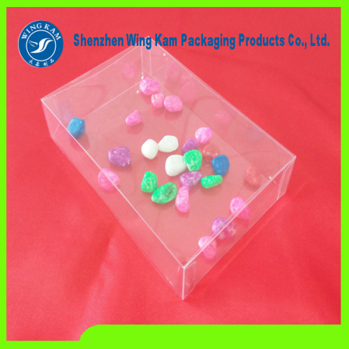 Plastic Soft Crease Folding Box Package No Printing for Teas or Spices with Factory Price