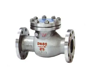 Automatic swing check valve