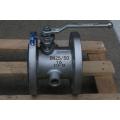 Stainless steel insulated ball valve