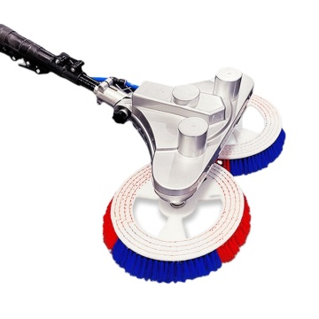 Photovoltaic Solar Cleaning Robot Manufacturer: Solar Module Cleaning Robot Track Water Washing Solar Panel Cleaner