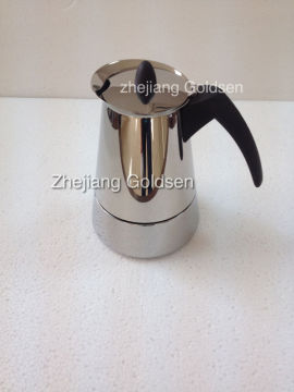 Stainless Steel espresso coffee maker moka pot high quality