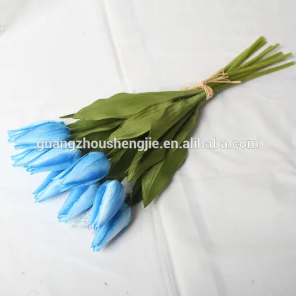 SJ10131023 fake tulip flowers wedding bouquet tulip