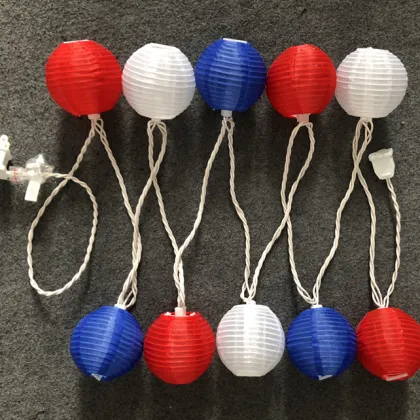 American Flag LED Lanterns for Independence Day