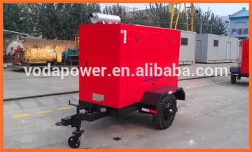 80KW/100KVA AC three phase trailer type diesel power generator