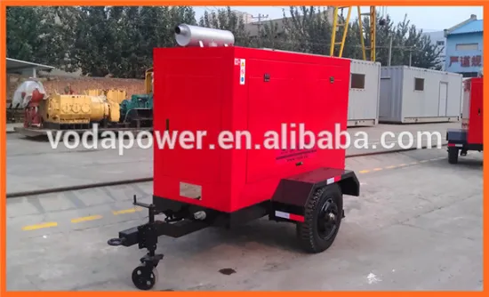 80KW/100KVA AC three phase trailer type diesel power generator