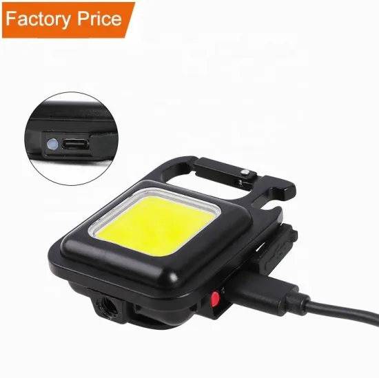 800 Lumens Rechargeable COB Mini Flashlight with 3 Light Modes - W5136