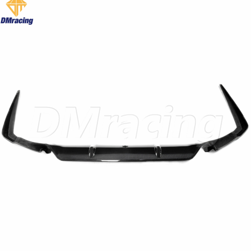 3D Style Carbon Fiber Rear Bumper Diffuser Lip for BMW 5 Series G30 G38 M-Tech 2017-2019