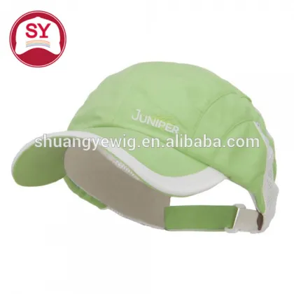 Fancy baby sports caps and hats with short soft bill