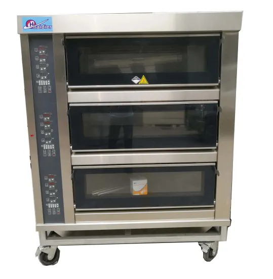 3 Deck 9 Trays Gas Oven Pizza Oven Baking Oven