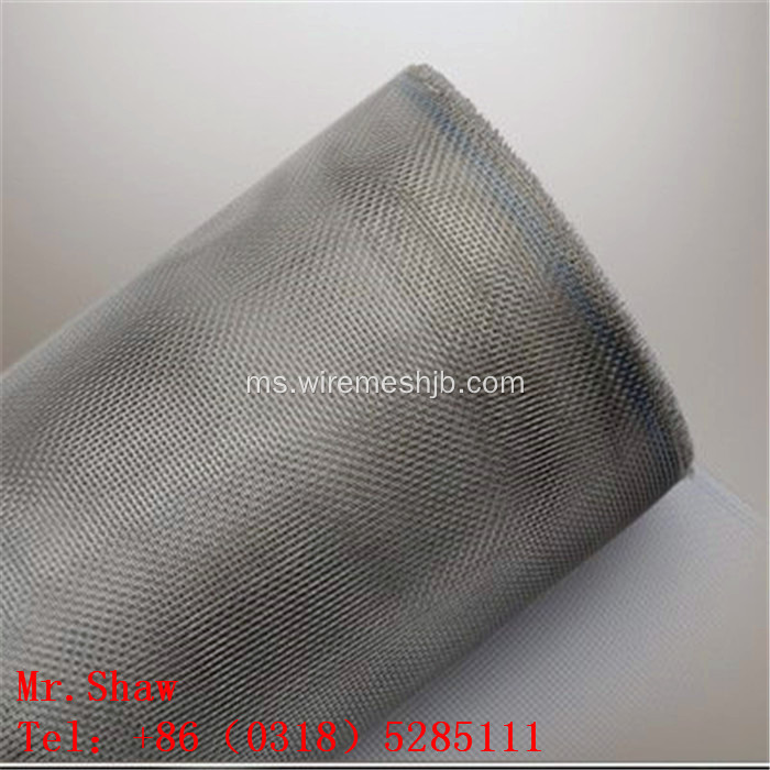 Plain Weave Stainless Wire Mesh Untuk Penapis