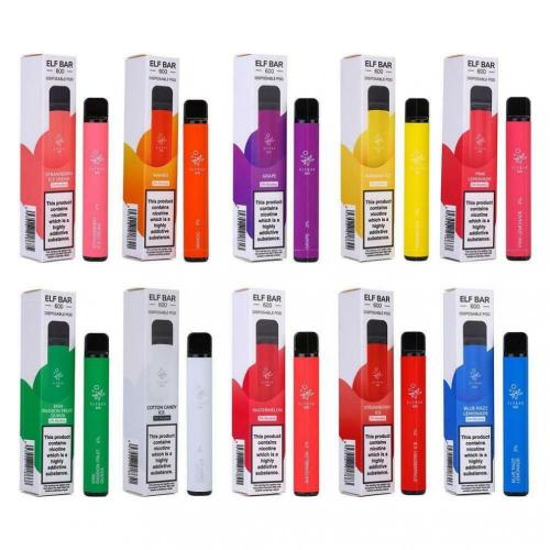 Elf Bar 600 Puffs Hot Selling Disposable Vape