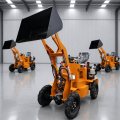 Kompakt Sıfır Emisyon 400kg Elektrikli Kürekli Yükleyici