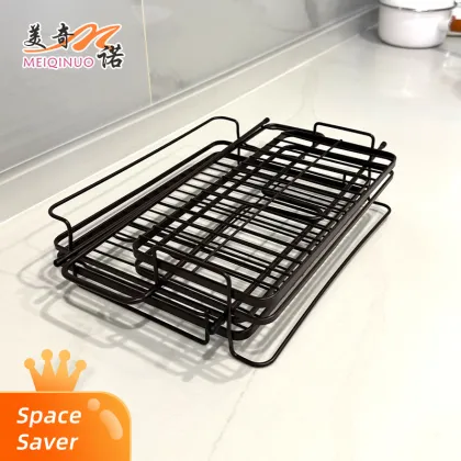 Seasoning storage rack brown
