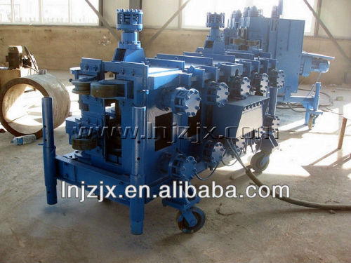 Steel silo forming machine and silo making machine and steel strip forming machine