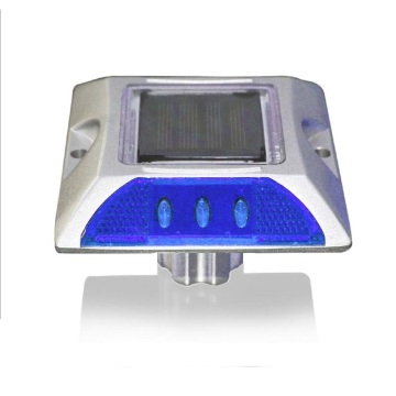 Roadway safety reflective solar aluminum led road stud