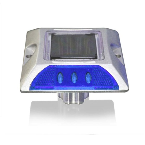 Roadway safety reflective solar aluminum led road stud