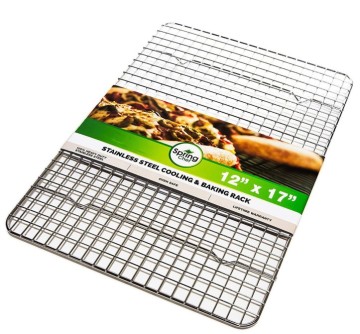 Baking Tools Non-stick Carbon Steel Wire Mesh Cooling Rack