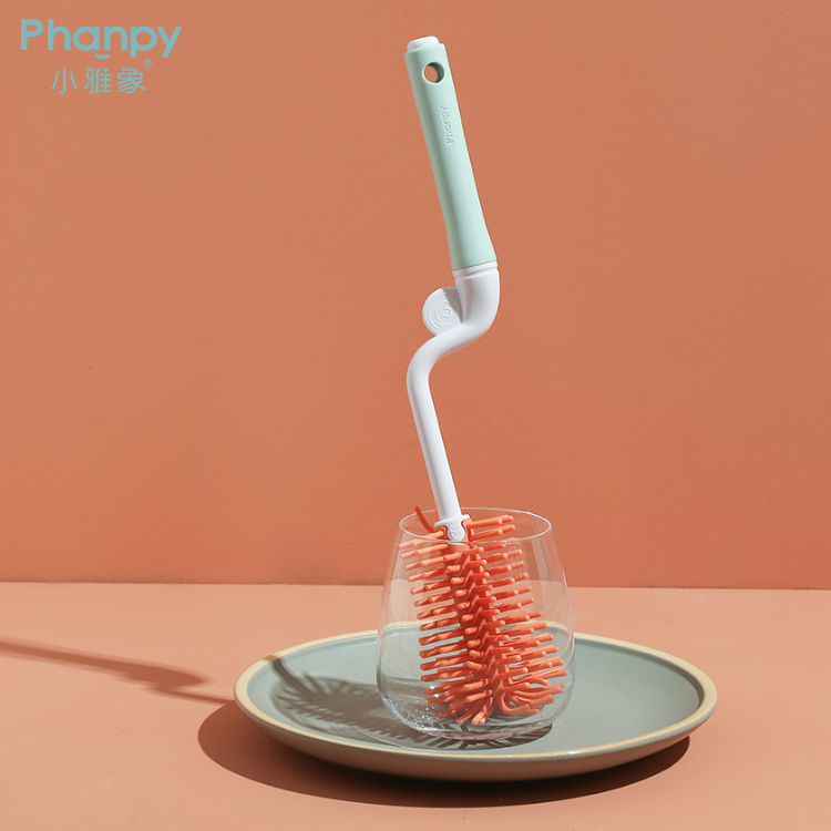 Goupillon Silicon Bottle Cleaning Brush With Prime Quality