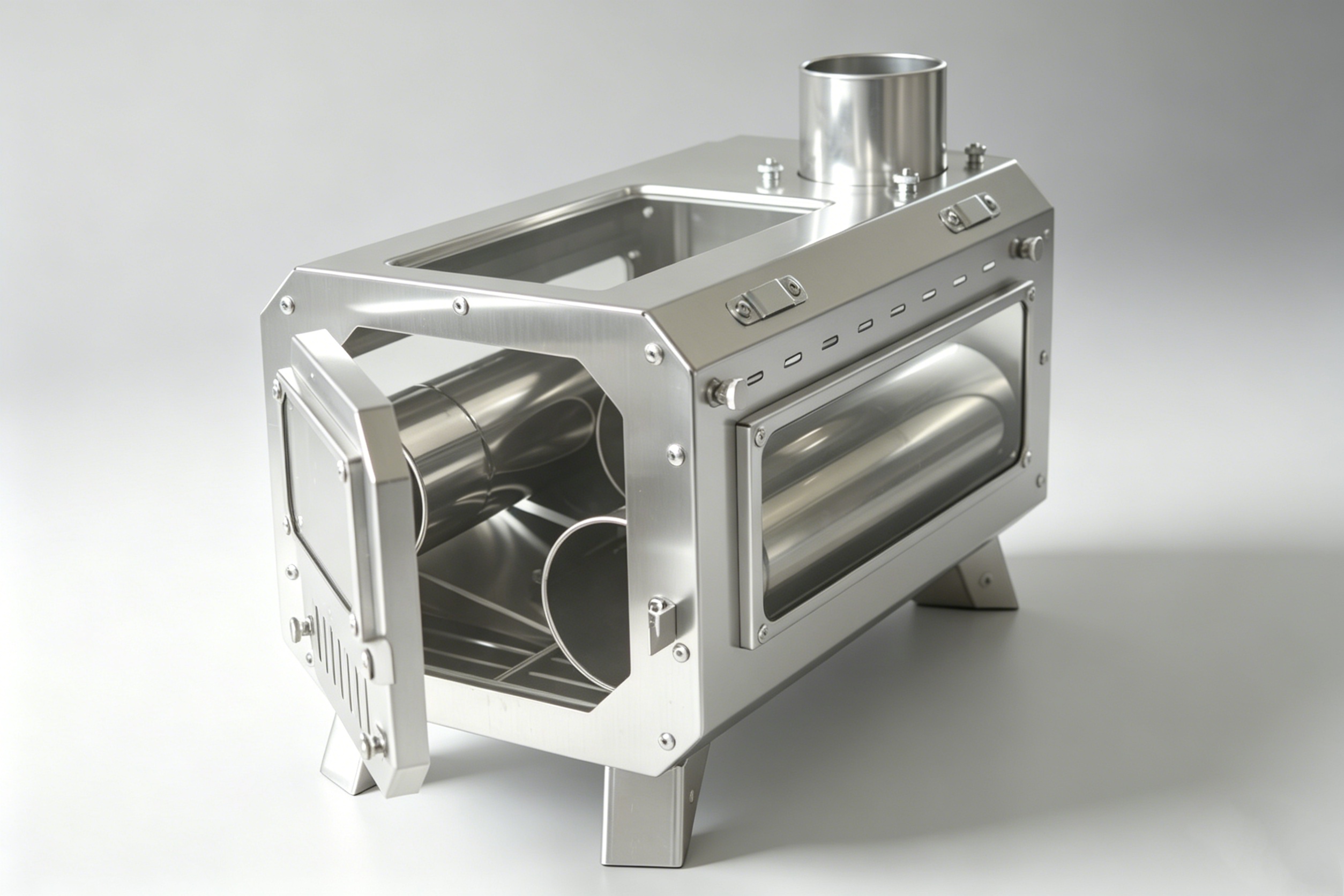 Full Interior Wood Stove