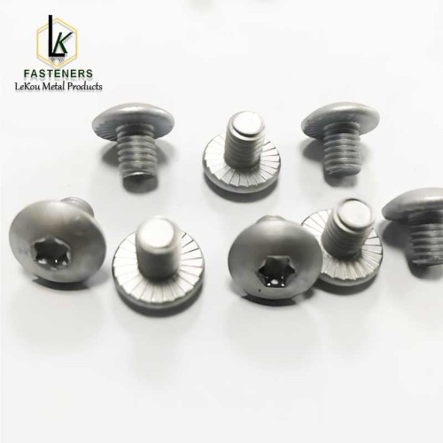 Винт Torx с полукруглой головкой из нержавеющей стали 316