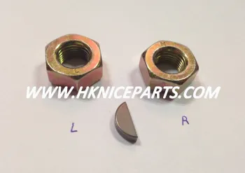 Chain Saw Crankshaft Left and Right Nut with Magnetor Key