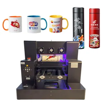 A3/A4 Mini UV Flatbed Printer for Phone Case Printing with Varnish