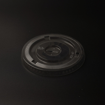 105mm flat pet lids for fitting plastic cups