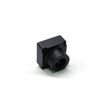 Black POM Fixed Base Milling Part