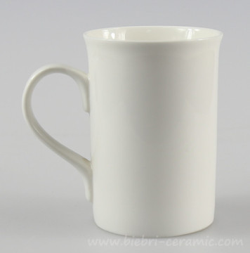 Design personalizzato Populano tazza di ceramica bianca latte