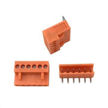 3.96MM Pitch Orange PCB Pluggable Terminal Blocks