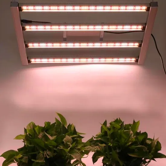 7Magic Full Spectrum 320W LED Grow Light Bar: A Detachable, Samsung LED, Dimmable Indoor Plant Growing Lamp