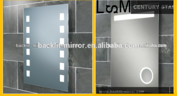 Factory provides LED mirror lighted bathroom mirror