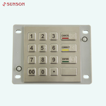 High Quality PCI 5.0 Approved Encryption EPP Keypad