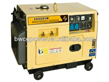Good Helper! 5kW Silent Diesel Welding Generator
