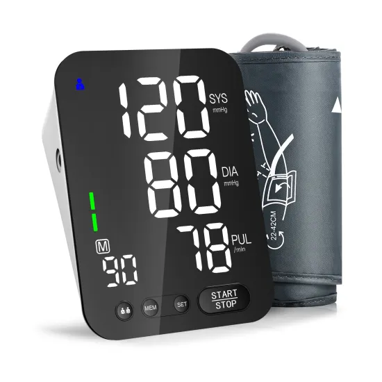 U82D Smart Sphygmomanometer Upper Arm Type Digital Blood Pressure Monitors