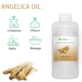 Natureza pura Angelica Oil Steam Destilação para suavizar a massagem